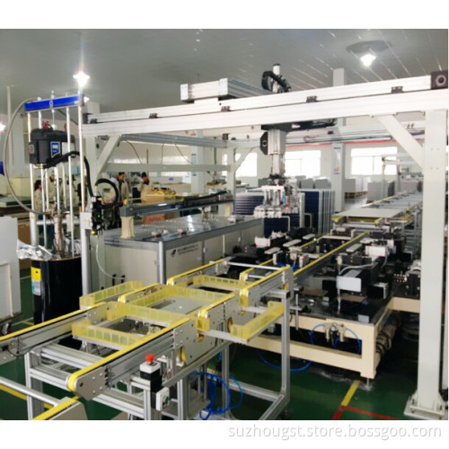 Automatic PV Solar Module Framing Machine with Glue Despensing Function